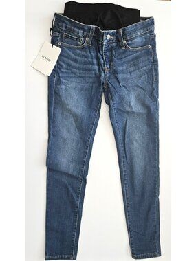 NWT Blanqi Denim 4 Full Panel Belly Support Maternity Skinny Jeans